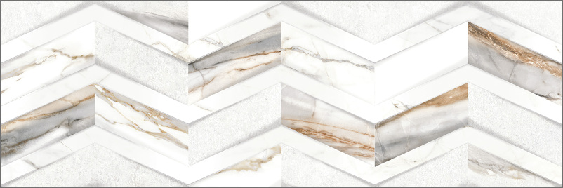 Плитка Delacora Delta Chevron 246*740*9.8