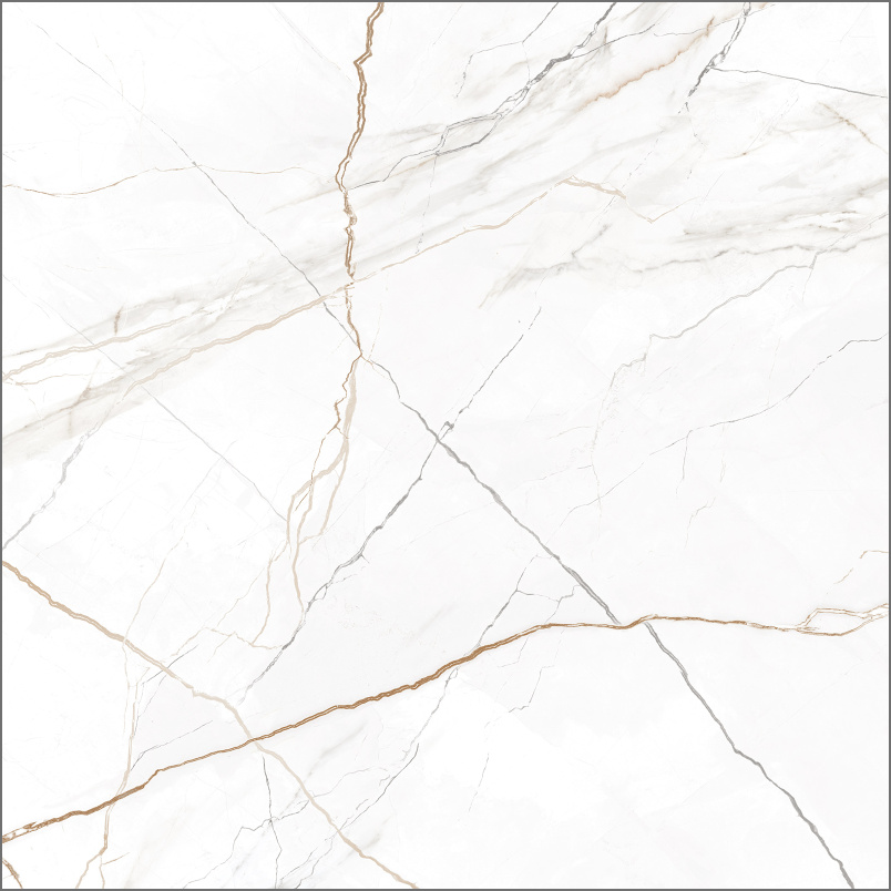 Керамогранит Delacora Sanremo White GP40SAM00L 600*600*9 лаппатированный