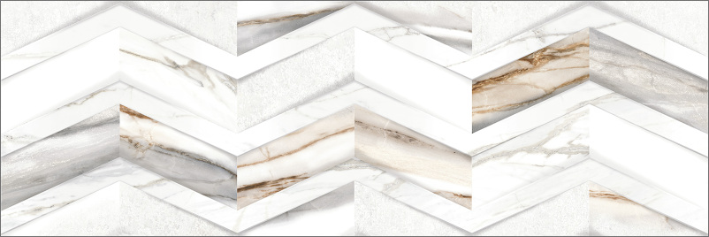 Плитка Delacora Delta Chevron 246*740*9.8