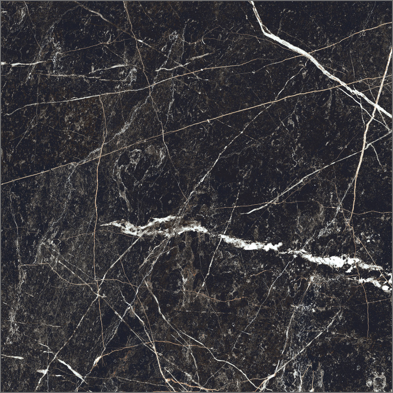 Керамогранит Delacora Sanremo Black GP40SAM99L 600*600*9 лаппатированный