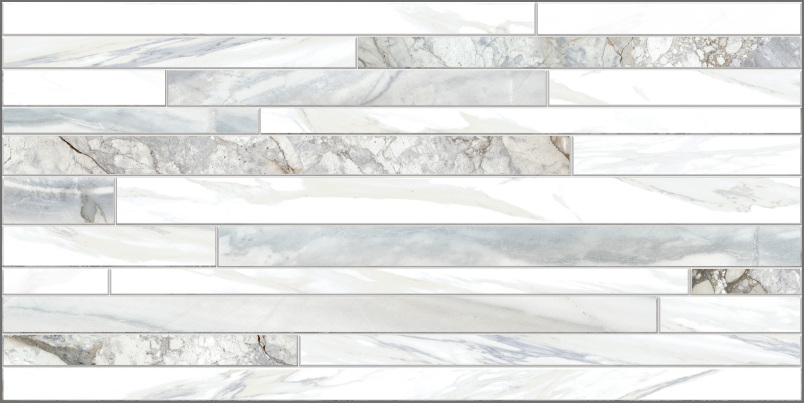 Плитка Alma Ceramica Mercury TWU09MRC017 249*500*8,5 рельефная