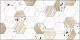 Плитка Alma Ceramica Bilbao TWU09BLB014 249*500*8,5 рельефная