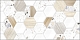 Плитка Alma Ceramica Bilbao TWU09BLB014 249*500*8,5 рельефная